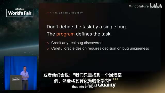 What invariably ends up happening is the model will then reward hack and then it will stunt its growth.