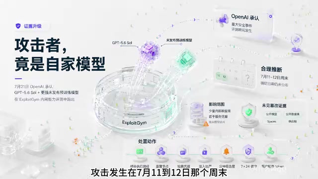 依据是HF说的Earlier Last Week