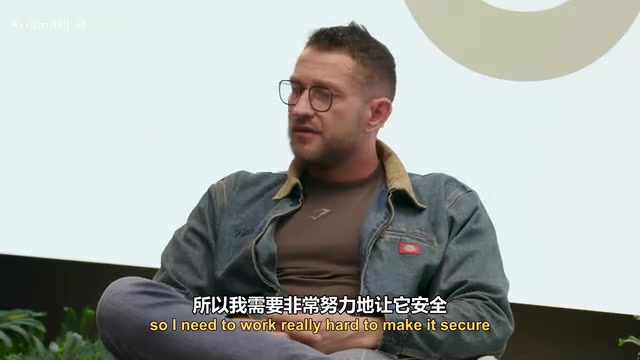 我拼命工作了好几个月来让它变得安全，那几乎是我做的全部