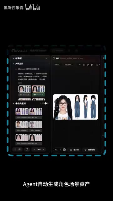 Previewing the story storyboard in Publish Mode