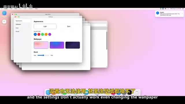 Interface functionality limitations