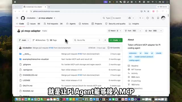 Pi MCP Adapter:让Pi Agent无缝接入MCP生态的桥接工具