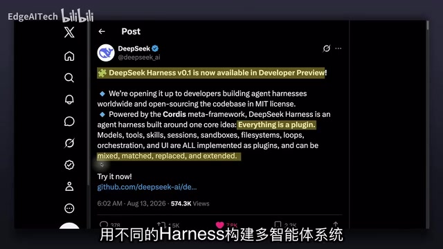 DeepSeek Harness实测:插件化Agent编码新标杆