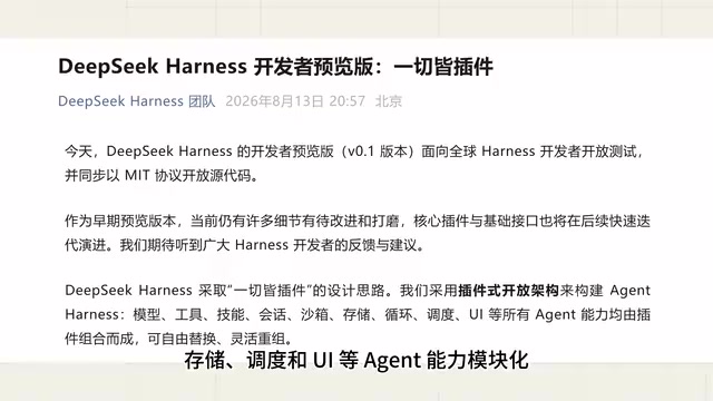 开发者无需修改源码,即可自由替换、组合和扩展功能。