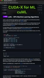 cuML预装于Colab和Kaggle的GPU环境