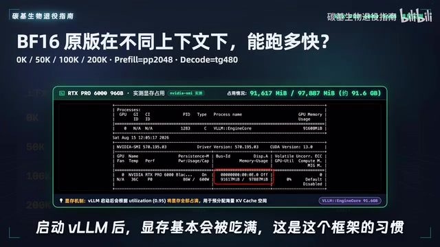 vLLM框架会吃满显存