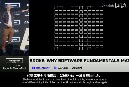 许多AI必须穿越并编写的分散小碎块