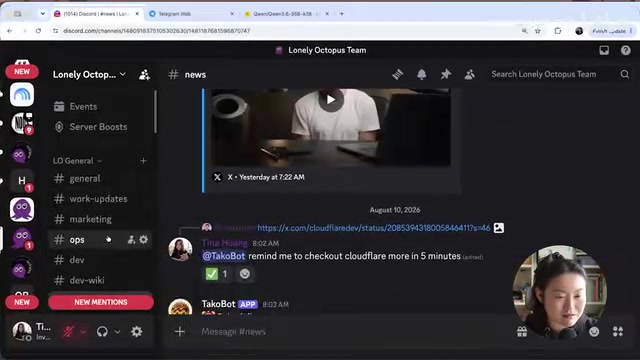 Lonely Octopus 团队的 Discord 服务器