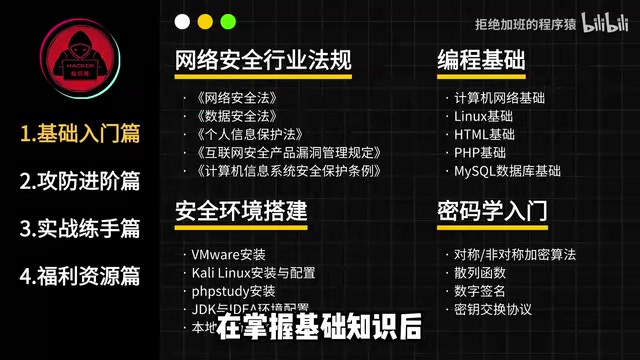 我们将进入攻防进阶学习