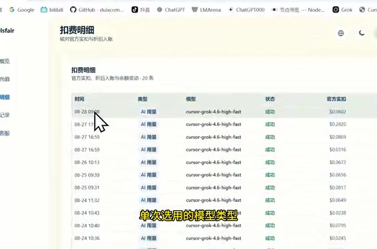 官方基准单价生成Token总量