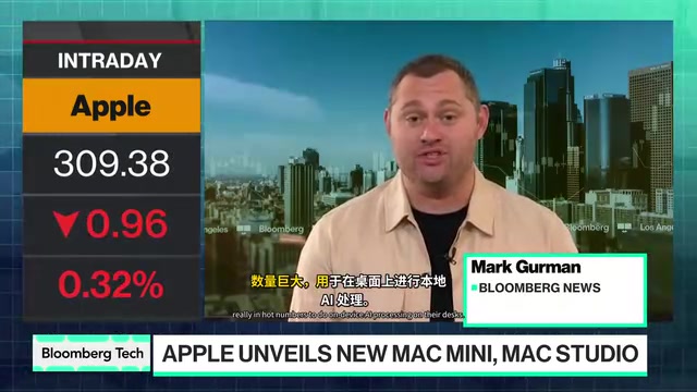 M6芯片首次亮相，用于Mac Mini