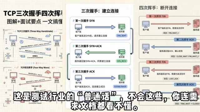 网络基础与协议知识是测试的行业通用语言