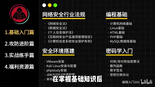 进入攻防进阶学习