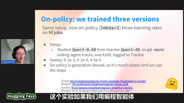 直播中亲自动手演示在策略蒸馏实验