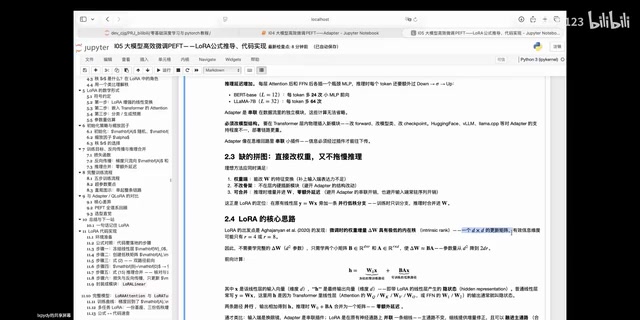 LoRA详解:大模型高效微调技术原理与实现