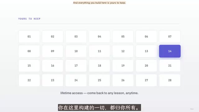 终身访问权限,随时复习