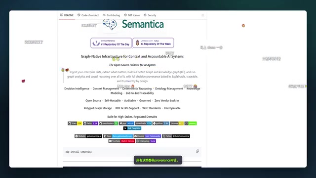 Semantica turns every decision into a queryable, traceable first-class object