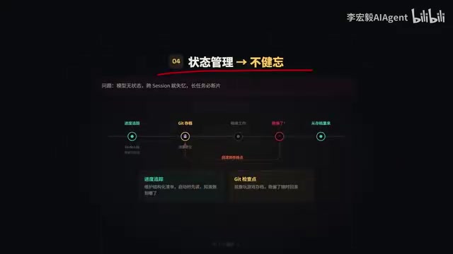 Agent长任务中断导致失忆的场景