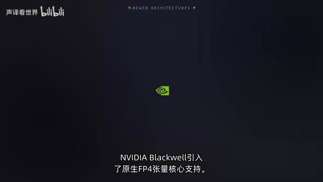 Blackwell引入原生FP4张量核心支持