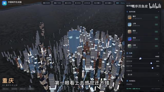 错综复杂的重庆山城都给做出来了