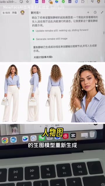 调整服装、动作和场景