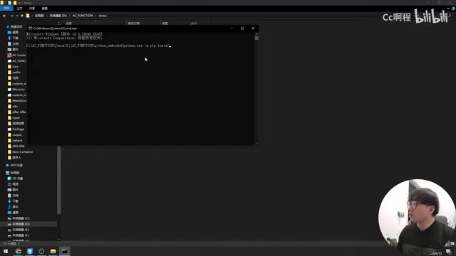 执行pip install安装轮子文件