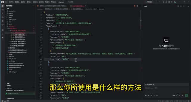 结构化测试点提取
