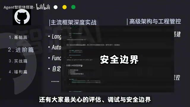 每一节都有配套代码