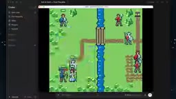 The user requests a complete game narrative spanning 15 chapters