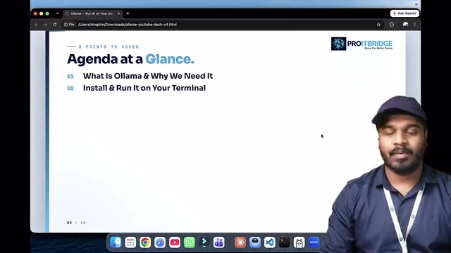 Ollama's purpose is to help you build your own applications.