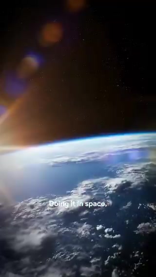 doing it in space in the right orbit becomes the natural answer.