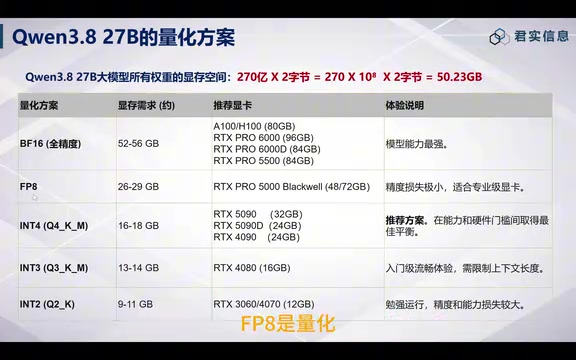 FP8 is a quantization format