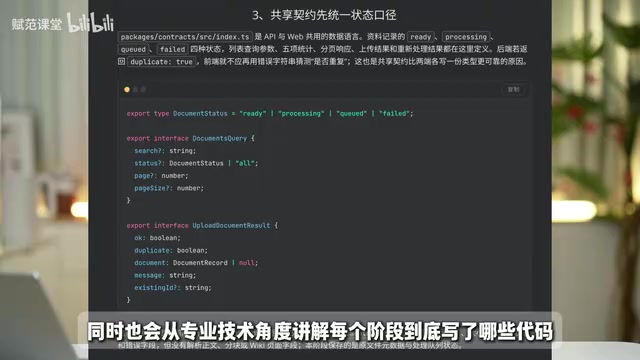 The full walkthrough lets you see both input and output at every step