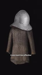 Steel armor greatly reduced the effectiveness of indigenous weapons
