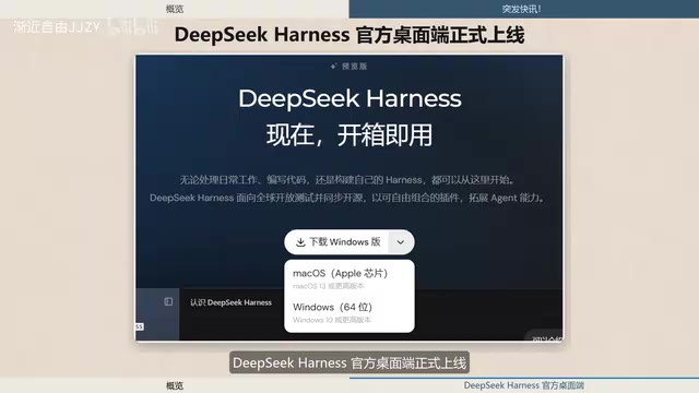 DeepSeek Harness Desktop App Officially Launches: Open Source, Cross-Platform, Free ¥6 Credit on Sign-In