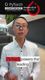 PyTorch powers the leading training and inference stack.