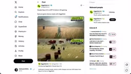 Visual and 3D generation demos dominated social feeds