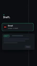 Nothing sends without your confirmation