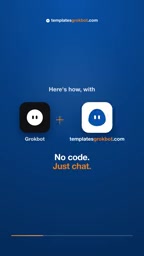 Grokbot 宣称任何人5分钟即可配置 AI 智能体
