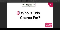 The instructor is upfront about not manufacturing false hype
