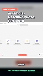 Gemini 生成文章并解析 JSON,再从 Pexels 匹配配图