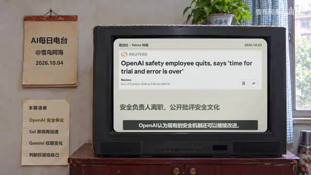 OpenAI安全负责人离职开炮:AI安全文化真的坏掉了吗?