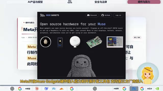 Developers can build their own MUSE-compatible smart devices