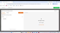 Creating a chat trigger and enabling public access