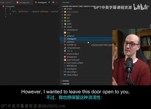 You don't have to use the course's repo