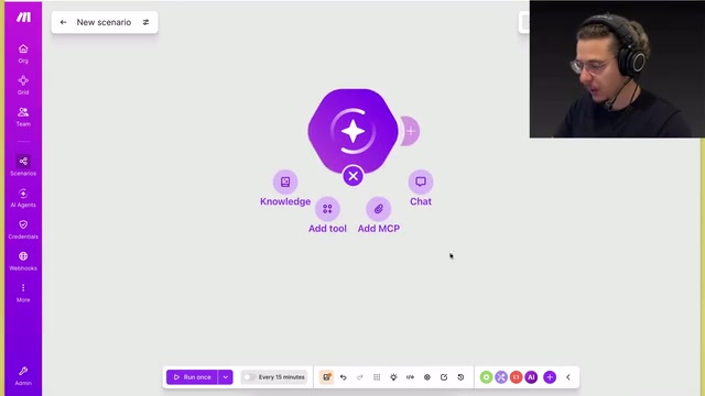 Trigger via chat