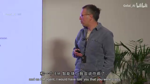 But we do indeed have these agents
