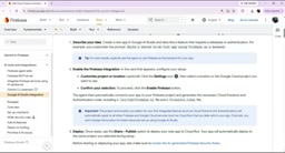 Generates Firestore and authentication code, including the /src/lib/firebase.ts file