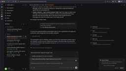Choosing automation authorization method