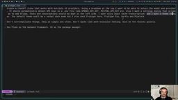 The complex prompt used for testing